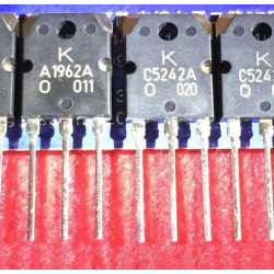 A1962A/C5242A/KTA1962A/KTC5242A pair 5pcs/lot A1962A/C5242A/KTA1962A/KTC5242A pair 5pcs/lot