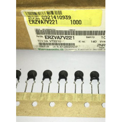 Panasonic ERZVA7V221 V7221U 7D221K 220V 7MM 10pcs/lot Panasonic ERZVA7V221 V7221U 7D221K 220V 7MM 10pcs/lot