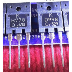KTD998 KTB778 2SD998 2SB778 D998 B778 Pair 5PCS/LOT KTD998 KTB778 2SD998 2SB778 D998 B778 Pair 5PCS/LOT