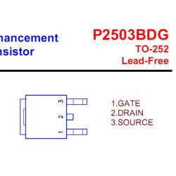 P2503BDG 5pcs/lot P2503BDG 5pcs/lot