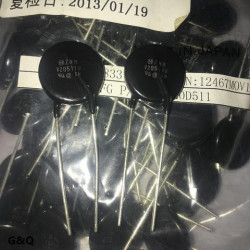 Panasonic ZNR V20511U 20D511K 510V 20mm 5pcs/lot Panasonic ZNR V20511U 20D511K 510V 20mm 5pcs/lot
