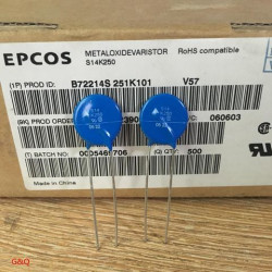 EPCOS B72214S251K101 S14K250 14mm 5pcs/lot EPCOS B72214S251K101 S14K250 14mm 5pcs/lot