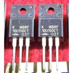 MBRF10U150CT 10U150CT TO-220F 5pcs/lot MBRF10U150CT 10U150CT TO-220F 5pcs/lot