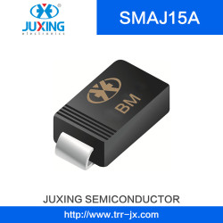 Juxing Brand Smaj15A Surface Mount Transient Voltage Suppressor Diode (TVS) Power 400W