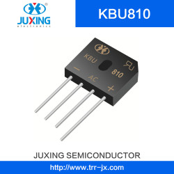 Juxing Kbu810 Vrrm1000V Vrms700V Ifsm200A Vf8a Bridge Rectifier with Kbu Case