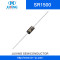 Juxing Sr1500 150V1a 0.95vf Schottky Barrier Rectifier Diode with Do-41 Package