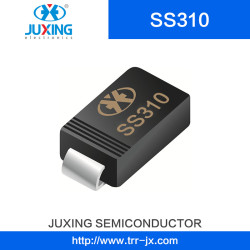 Juxing Ss310 Vrrm100V Iav3a Ifsm70A Vf0.85A Surface Mount Schottky Rectifiers with SMA Case Juxing Ss310 Vrrm100V Iav3a Ifsm70A Vf0.85A Surface Mount Schottky Rectifiers with SMA Case