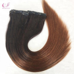 High Grade Virgin Hair 100% Human Hair Seamless Clip Hair Extensions High Grade Virgin Hair 100% Human Hair Seamless Clip Hair Extensions