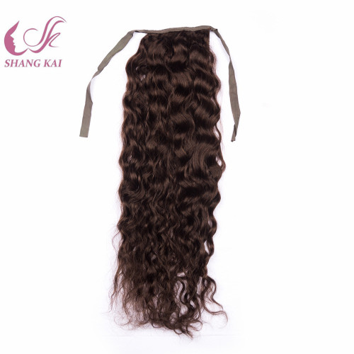 Mongolian Curly Ponytail Hair Piece Tight Curl Real Human Hair Mongolian Curly Ponytail Hair Piece Tight Curl Real Human Hair